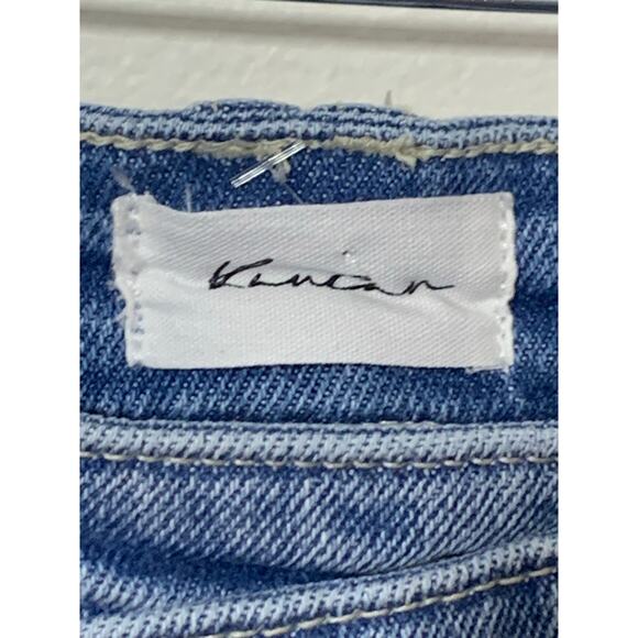 Kancan 90's Highrise Straight Cross Over Waist Stretch Jeans sz 30 NWT - Picture 4 of 9